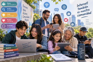 Convivir con respeto y responsabilidad en Internet