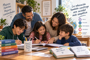 Aprender empatía también comienza en casa